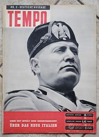 Tempo ed. tedesca n°3 Ottobre 1940 ed. bilingue