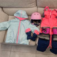 Abbigliamento da montagna per bambina 5-6anni