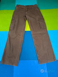 Pantaloni Marroni “S.C.A.U.T” con tasconi.