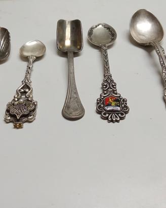 set misto o eclettico cucchiaini d'epoca 