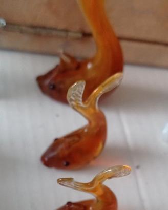 Animaletti in vetro 