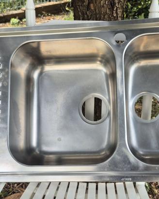 Lavello cucina doppia vasca