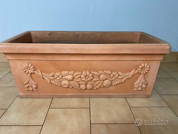 Vaso in resina per esterno