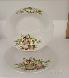 set 12 piatti porcellana 