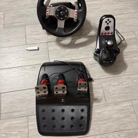 Logitech G27 + adattatore per PS4