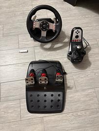 Logitech G27 + adattatore per PS4