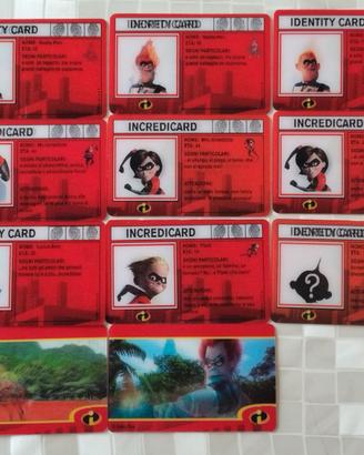 Card 3D / Illusorie "The Incredibles" Disney Pixar
