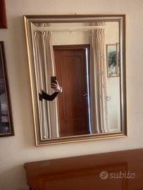 Specchio + mobile con vetrata