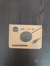 Microfono USB Conferenza Omnidirezionale 360°
