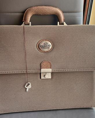 Elegante borsa Old England London. - Colore verde