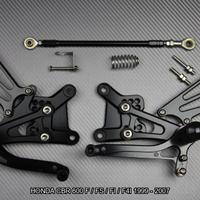 Pedane arretrate HONDA CBR 600 F FI FS 1999 - 2007