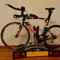 Bici triathlon Gara + e Portabici Thule 3 posti