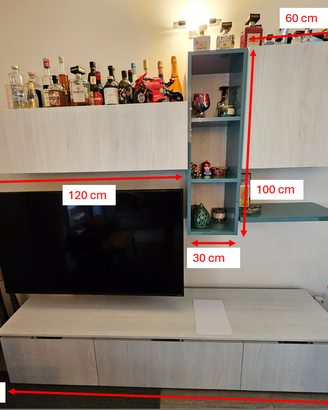 Composizione Soggiorno Veneta Cucine