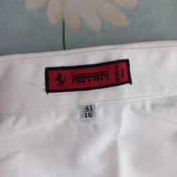 camicia Ferrari bianca 