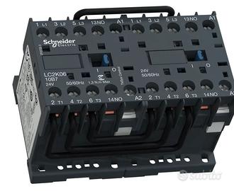n.3 TELEMECANIQUE LC2K0910B7 TELEINV 9A 24VAC 50/6