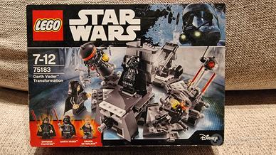 Lego Star Wars 75183 Trasformazione di Darth Vader Collezionismo