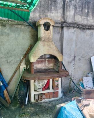 Barbecue in Cemento 