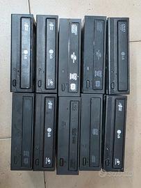lotto 10 lettori masterizzatori sata computer