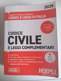 Codice civile e leggi complementari ed.2025