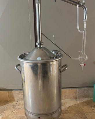 Alambicco in Acciaio INOX (75 litri)