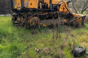 Trattore ruspa fiat ad-9