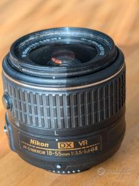 obbiettivo Nikon DX VR AF-S nikkor 18-55