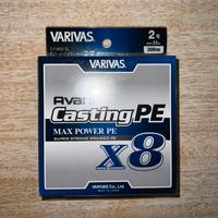 Varivas Avani casting pe max power x8