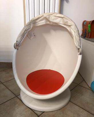 Poltrona girevole bimbi Ikea