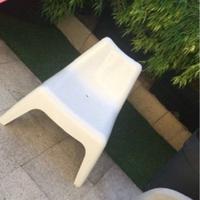 Poltrone in pvc bianco ikea VAGÖ