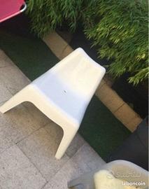 Poltrone in pvc bianco ikea VAGÖ