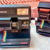 2 POLAROID Supercolor 635CL e Spirit + 10 flash