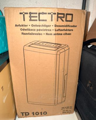 Deumidificatore portatile TECTRO TD 1010