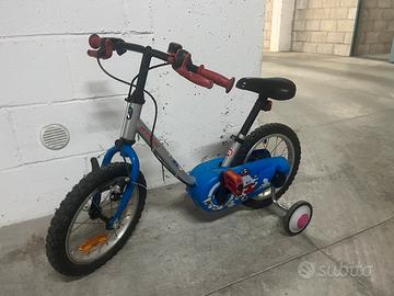 Bici Bambino Ruota 14 con rotelle