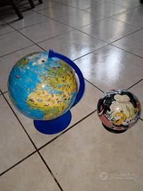 2 puzzle 3d: mappamondo + pokemon