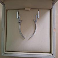 orecchini in oro bianco