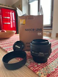 NIKON Nikkor Obiettivo AF-S DX 35mm f/1.8G