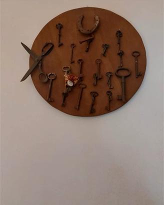 base di legno con gancio d appendere
