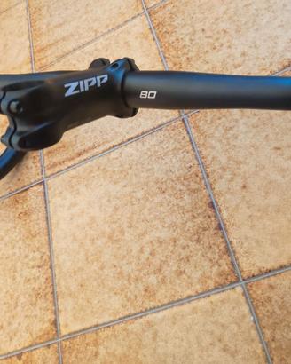 piega e attacco manubrio ZIPP service course alu