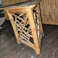 tavolino o sgabello in legno 