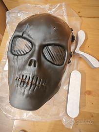 maschera teschio softair