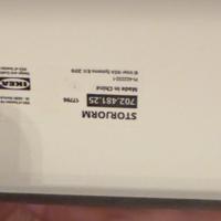 Specchio ikea stormjorm 47x47 a LED integrata