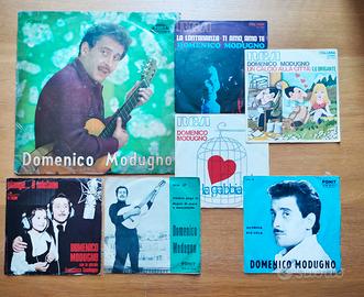 MODUGNO dischi vari LP e 45 giri