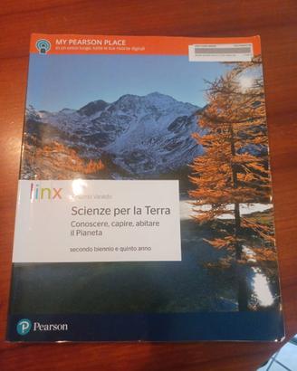 Libro  'Scienze per la terra - Conoscere, capire,