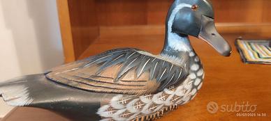 anatra in legno 