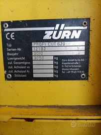Testata zurn per trincia semovente