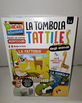 Gioco la tombola tattile Lisciani