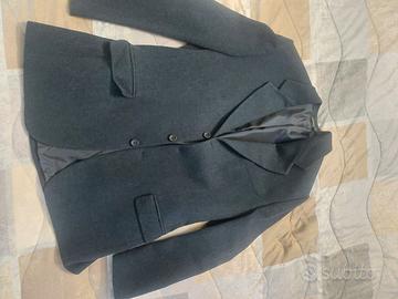 giacca uomo lana blu division vogue taglia 50