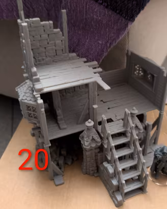 elementi scenici wargames warhammer (gruppo 1) 