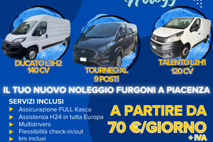 Noleggio veicoli commerciali
