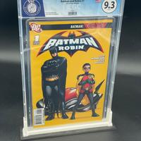 Batman and Robin #1 🔑 1st App Professor Pyg 9.3